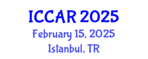International Conference on Control, Automation and Robotics (ICCAR) February 15, 2025 - Istanbul, Turkey