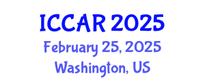 International Conference on Control, Automation and Robotics (ICCAR) February 25, 2025 - Washington, United States