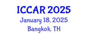 International Conference on Control, Automation and Robotics (ICCAR) January 18, 2025 - Bangkok, Thailand