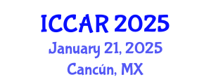 International Conference on Control, Automation and Robotics (ICCAR) January 21, 2025 - Cancún, Mexico