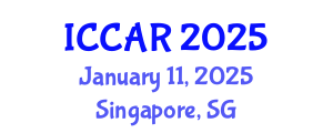 International Conference on Control, Automation and Robotics (ICCAR) January 11, 2025 - Singapore, Singapore