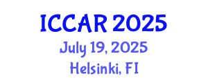 International Conference on Control, Automation and Robotics (ICCAR) July 19, 2025 - Helsinki, Finland