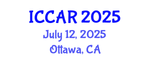 International Conference on Control, Automation and Robotics (ICCAR) July 12, 2025 - Ottawa, Canada
