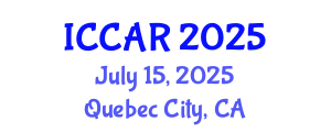 International Conference on Control, Automation and Robotics (ICCAR) July 15, 2025 - Quebec City, Canada