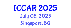 International Conference on Control, Automation and Robotics (ICCAR) July 05, 2025 - Singapore, Singapore