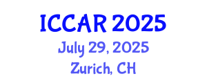 International Conference on Control, Automation and Robotics (ICCAR) July 29, 2025 - Zurich, Switzerland