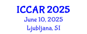 International Conference on Control, Automation and Robotics (ICCAR) June 10, 2025 - Ljubljana, Slovenia