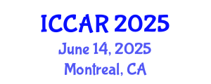International Conference on Control, Automation and Robotics (ICCAR) June 14, 2025 - Montreal, Canada