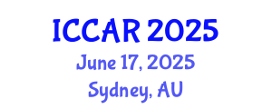 International Conference on Control, Automation and Robotics (ICCAR) June 17, 2025 - Sydney, Australia