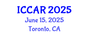 International Conference on Control, Automation and Robotics (ICCAR) June 15, 2025 - Toronto, Canada