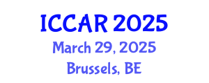 International Conference on Control, Automation and Robotics (ICCAR) March 29, 2025 - Brussels, Belgium