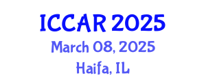 International Conference on Control, Automation and Robotics (ICCAR) March 08, 2025 - Haifa, Israel