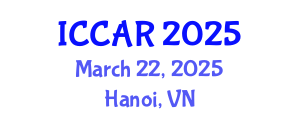 International Conference on Control, Automation and Robotics (ICCAR) March 22, 2025 - Hanoi, Vietnam
