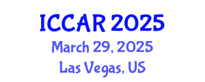International Conference on Control, Automation and Robotics (ICCAR) March 29, 2025 - Las Vegas, United States
