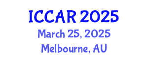 International Conference on Control, Automation and Robotics (ICCAR) March 25, 2025 - Melbourne, Australia