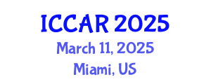 International Conference on Control, Automation and Robotics (ICCAR) March 11, 2025 - Miami, United States
