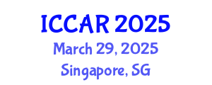 International Conference on Control, Automation and Robotics (ICCAR) March 29, 2025 - Singapore, Singapore