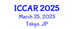 International Conference on Control, Automation and Robotics (ICCAR) March 25, 2025 - Tokyo, Japan