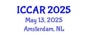 International Conference on Control, Automation and Robotics (ICCAR) May 13, 2025 - Amsterdam, Netherlands