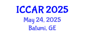 International Conference on Control, Automation and Robotics (ICCAR) May 24, 2025 - Batumi, Georgia