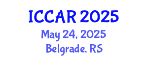 International Conference on Control, Automation and Robotics (ICCAR) May 24, 2025 - Belgrade, Serbia