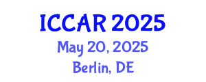 International Conference on Control, Automation and Robotics (ICCAR) May 20, 2025 - Berlin, Germany
