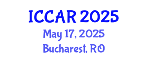 International Conference on Control, Automation and Robotics (ICCAR) May 17, 2025 - Bucharest, Romania