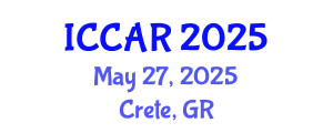 International Conference on Control, Automation and Robotics (ICCAR) May 27, 2025 - Crete, Greece