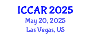International Conference on Control, Automation and Robotics (ICCAR) May 20, 2025 - Las Vegas, United States