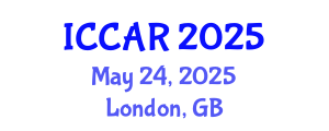 International Conference on Control, Automation and Robotics (ICCAR) May 24, 2025 - London, United Kingdom