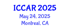 International Conference on Control, Automation and Robotics (ICCAR) May 24, 2025 - Montreal, Canada