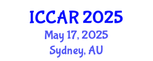International Conference on Control, Automation and Robotics (ICCAR) May 17, 2025 - Sydney, Australia