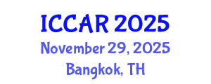 International Conference on Control, Automation and Robotics (ICCAR) November 29, 2025 - Bangkok, Thailand