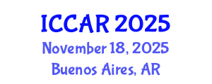 International Conference on Control, Automation and Robotics (ICCAR) November 18, 2025 - Buenos Aires, Argentina