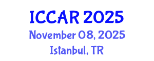 International Conference on Control, Automation and Robotics (ICCAR) November 08, 2025 - Istanbul, Turkey