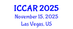 International Conference on Control, Automation and Robotics (ICCAR) November 15, 2025 - Las Vegas, United States