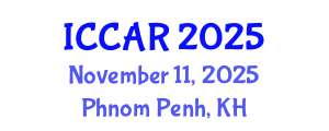 International Conference on Control, Automation and Robotics (ICCAR) November 11, 2025 - Phnom Penh, Cambodia