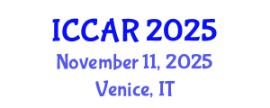 International Conference on Control, Automation and Robotics (ICCAR) November 11, 2025 - Venice, Italy