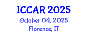 International Conference on Control, Automation and Robotics (ICCAR) October 04, 2025 - Florence, Italy