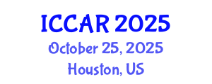 International Conference on Control, Automation and Robotics (ICCAR) October 25, 2025 - Houston, United States