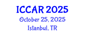 International Conference on Control, Automation and Robotics (ICCAR) October 25, 2025 - Istanbul, Turkey