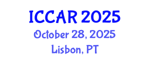 International Conference on Control, Automation and Robotics (ICCAR) October 28, 2025 - Lisbon, Portugal