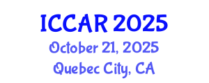 International Conference on Control, Automation and Robotics (ICCAR) October 21, 2025 - Quebec City, Canada