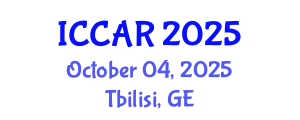 International Conference on Control, Automation and Robotics (ICCAR) October 04, 2025 - Tbilisi, Georgia