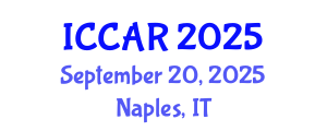 International Conference on Control, Automation and Robotics (ICCAR) September 20, 2025 - Naples, Italy