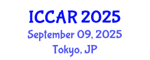 International Conference on Control, Automation and Robotics (ICCAR) September 09, 2025 - Tokyo, Japan