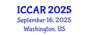 International Conference on Control, Automation and Robotics (ICCAR) September 16, 2025 - Washington, United States