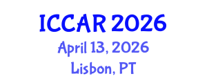 International Conference on Control, Automation and Robotics (ICCAR) April 13, 2026 - Lisbon, Portugal International Conference on Control, Automation and Robotics (ICCAR) April 13, 2026 - Lisbon, Portugal