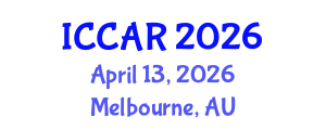 International Conference on Control, Automation and Robotics (ICCAR) April 13, 2026 - Melbourne, Australia