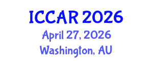 International Conference on Control, Automation and Robotics (ICCAR) April 27, 2026 - Washington, Australia International Conference on Control, Automation and Robotics (ICCAR) April 27, 2026 - Washington, Australia